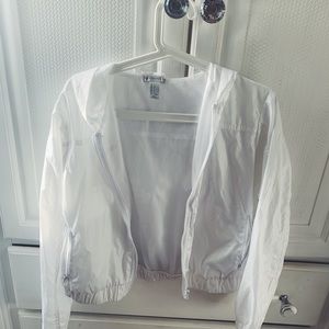 RICH WHITE WIND BREAKER